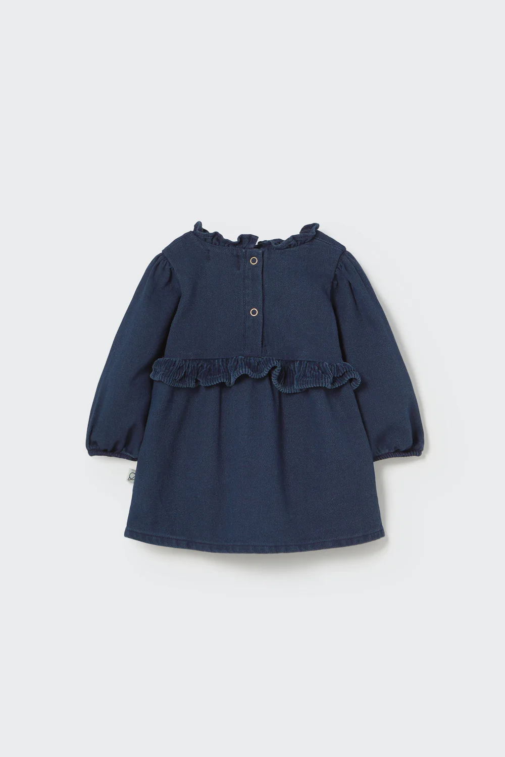 Dobby Denim Baby Dress - Praia - Image 3