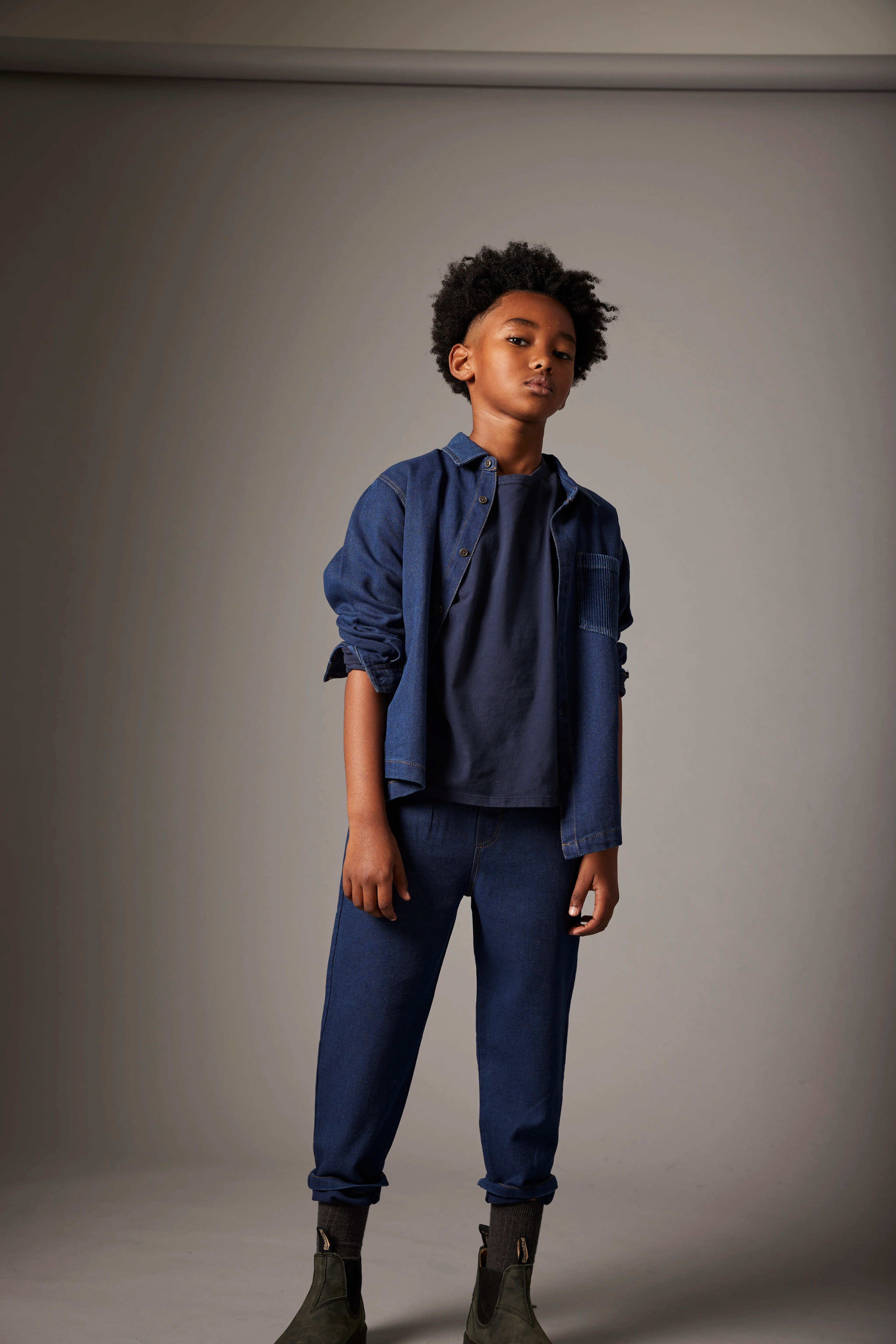 Dobby Denim Shirt - Greg - Image 2
