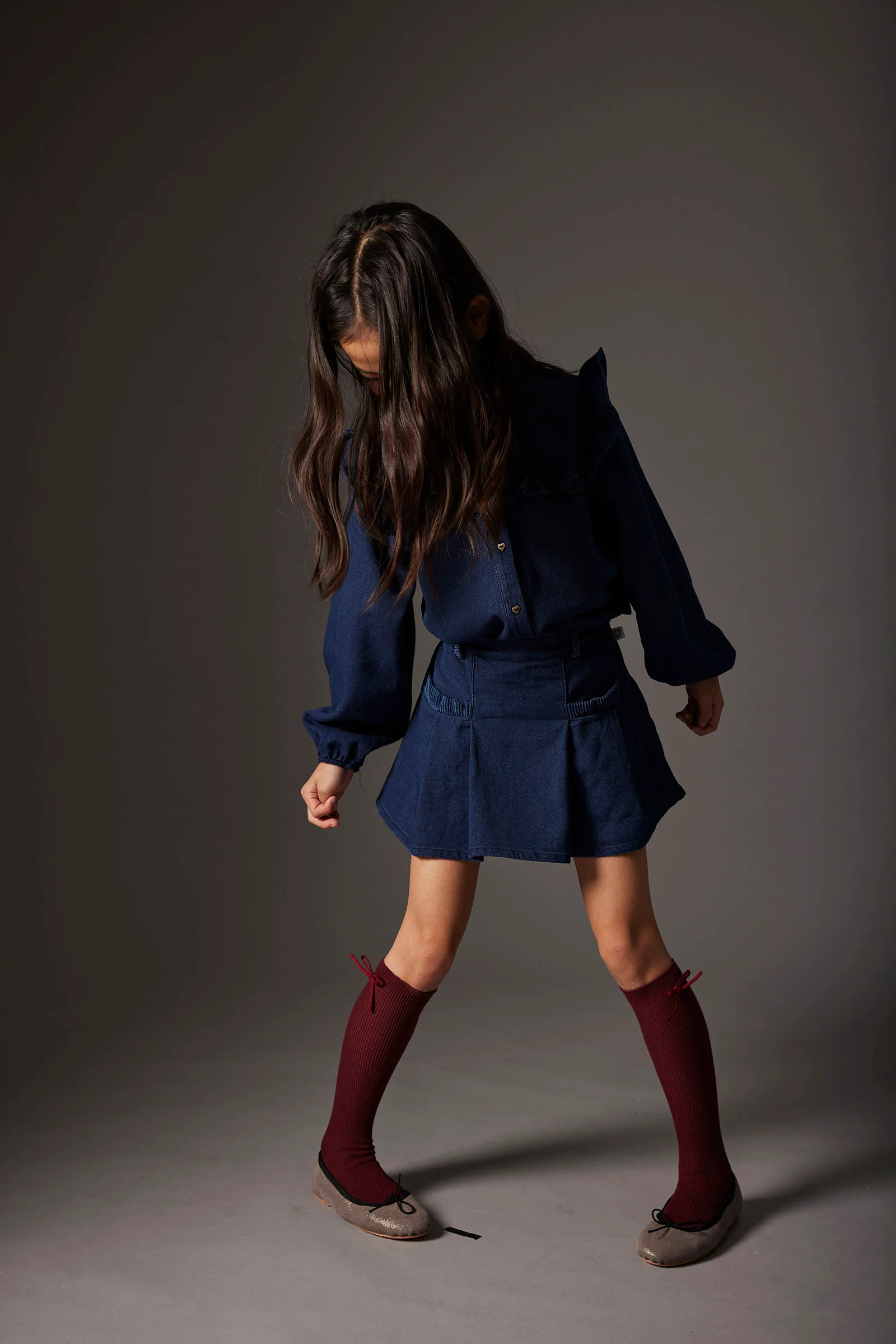 Dobby Denim Skirt - Bali - Image 6