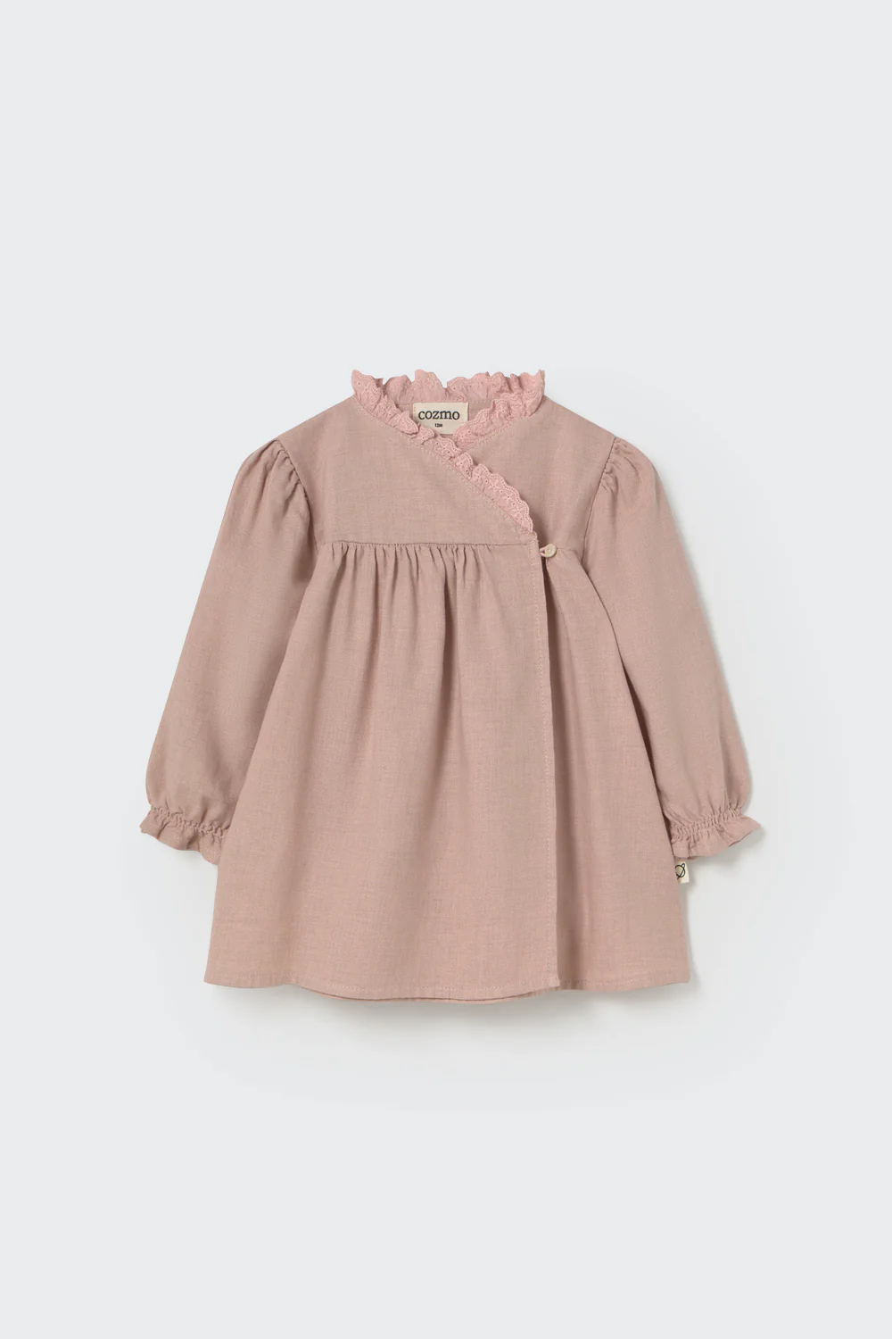 Tender Flannel Baby Dress - Berna - Image 3