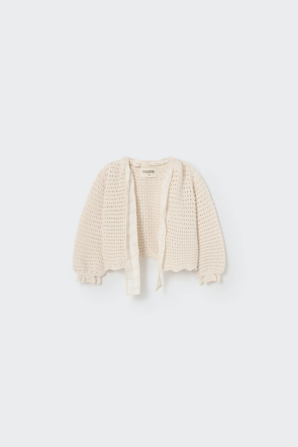 TRICOT COTTON BABY CARDIGAN - CASANDRA - Image 2