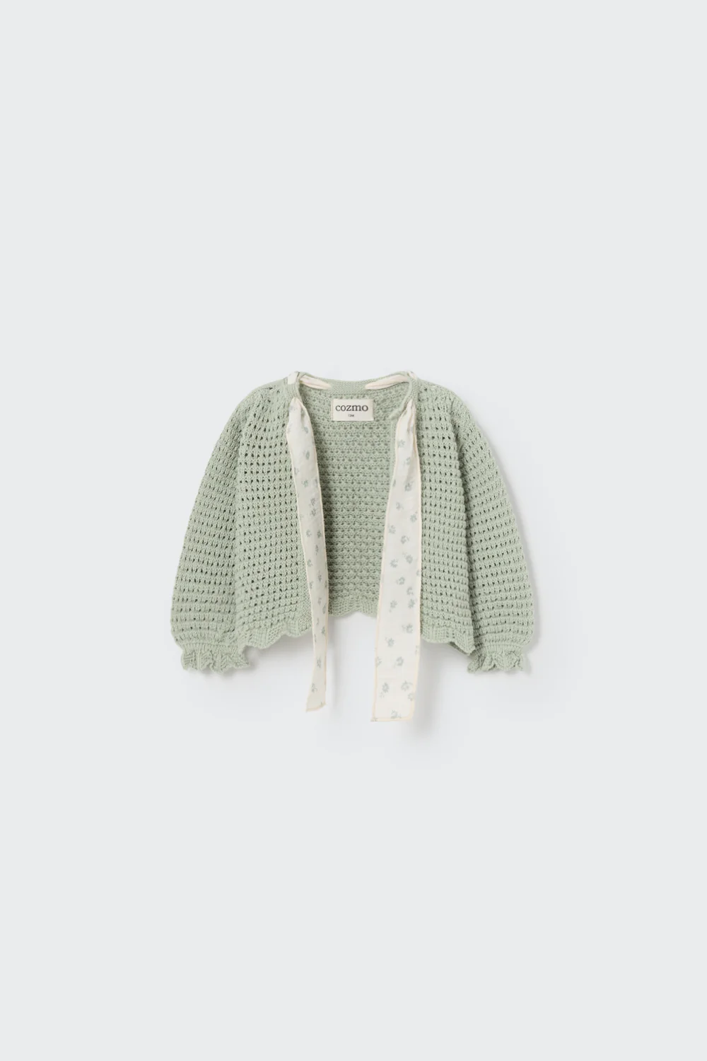 TRICOT COTTON BABY CARDIGAN - CASANDRA - Image 5
