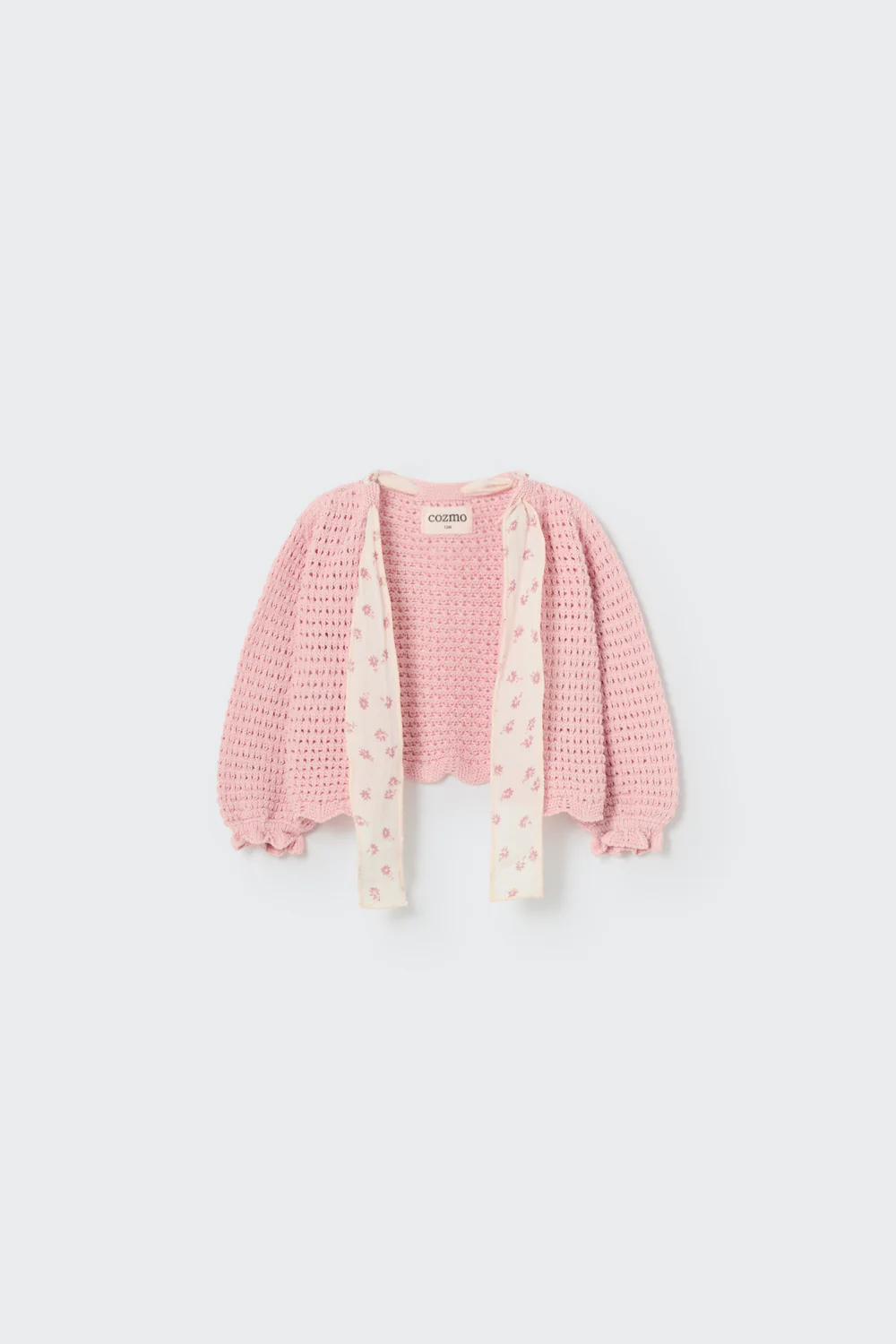 TRICOT COTTON BABY CARDIGAN - CASANDRA - Image 6