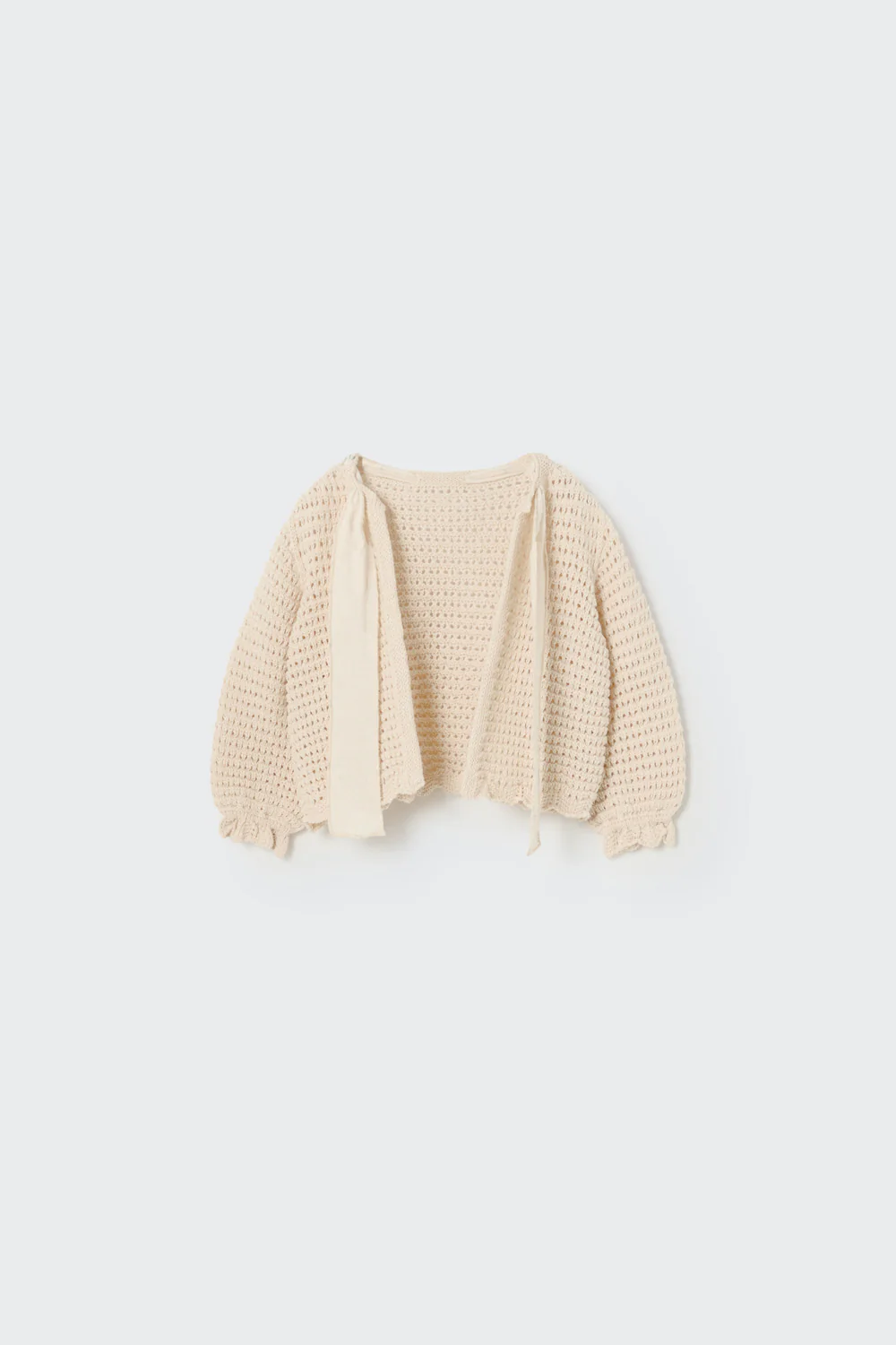 TRICOT COTTON BABY CARDIGAN - CASANDRA - Image 8