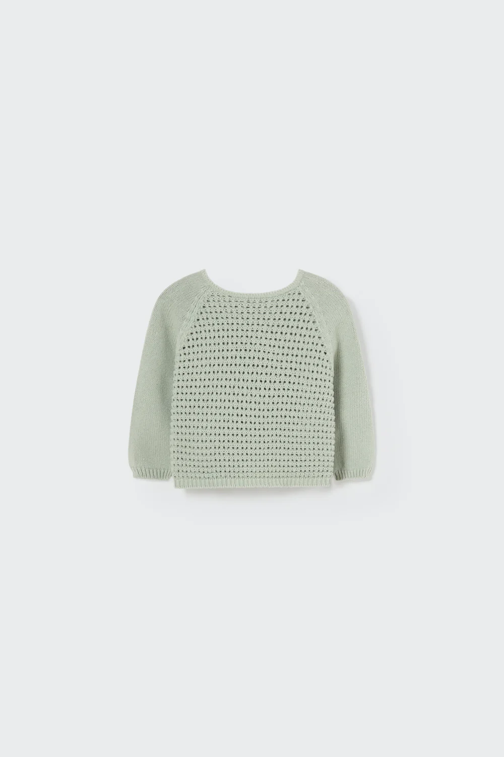 TRICOT COTTON NEWBORN CARDIGAN - NOE - Image 3