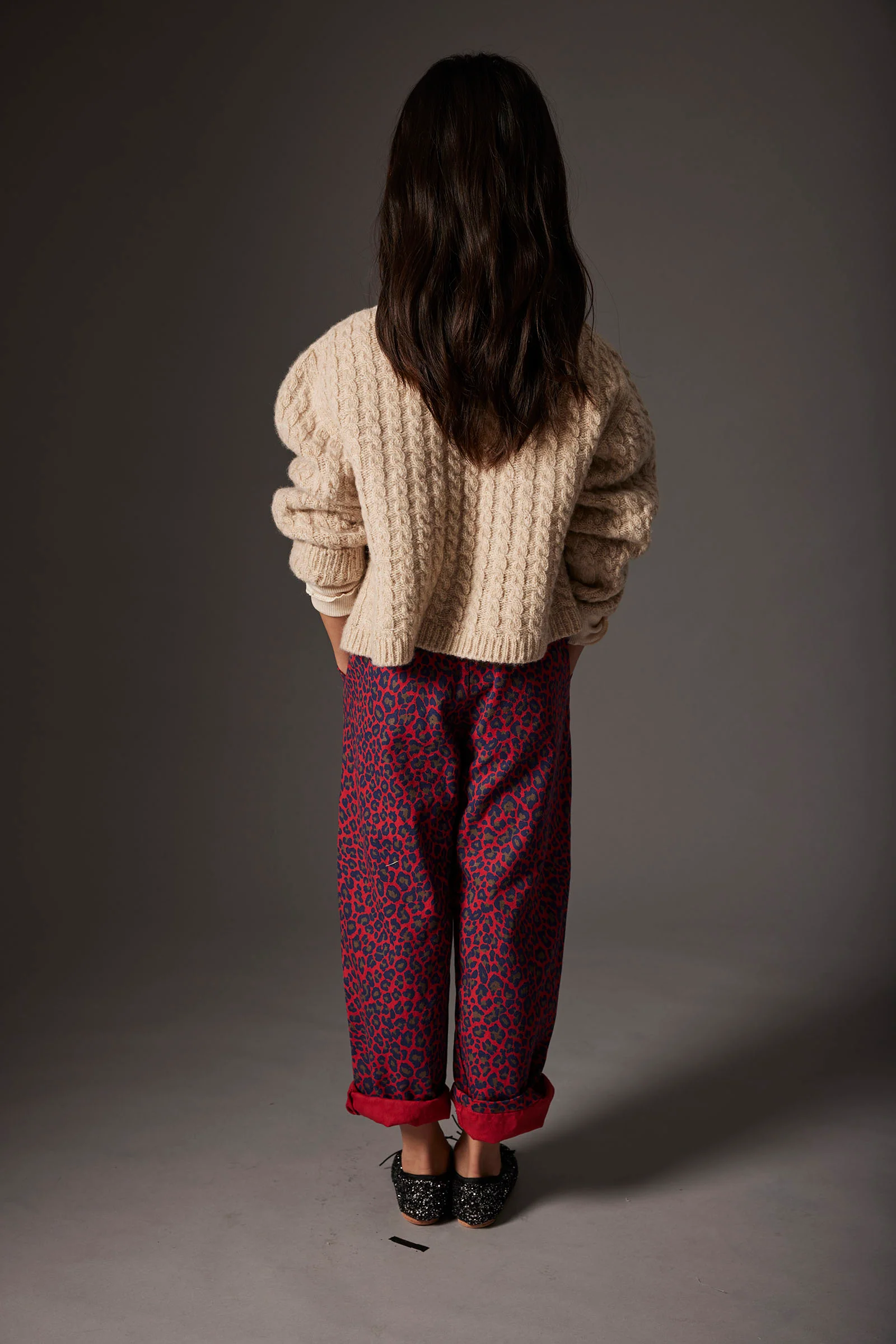 Tweed Tricot Bows Cardigan - Martinique - Image 4