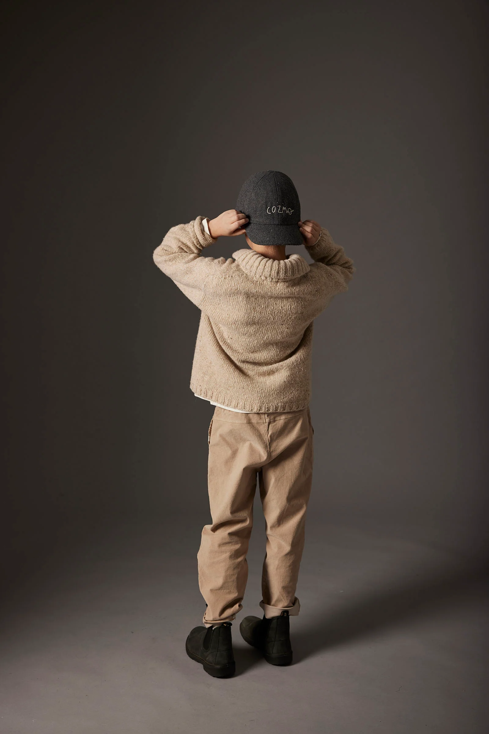 Tweed Tricot Collar Sweater - Palermo - Image 2