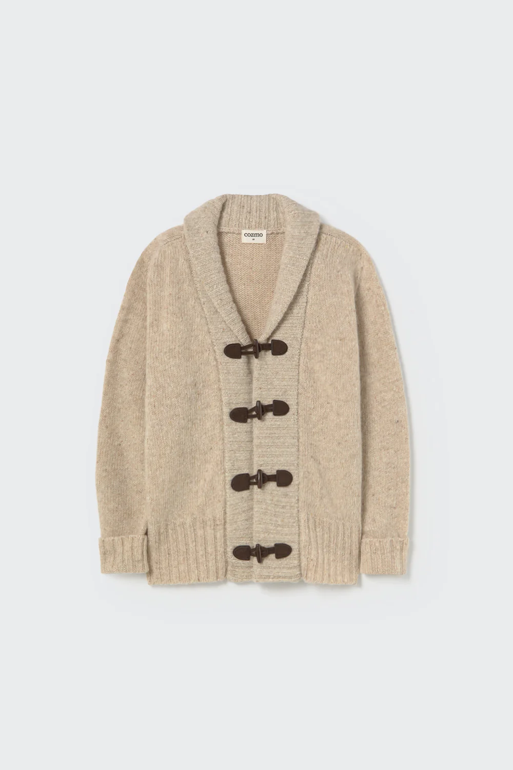 Tweed Tricot Collar Cardigan - Laos
