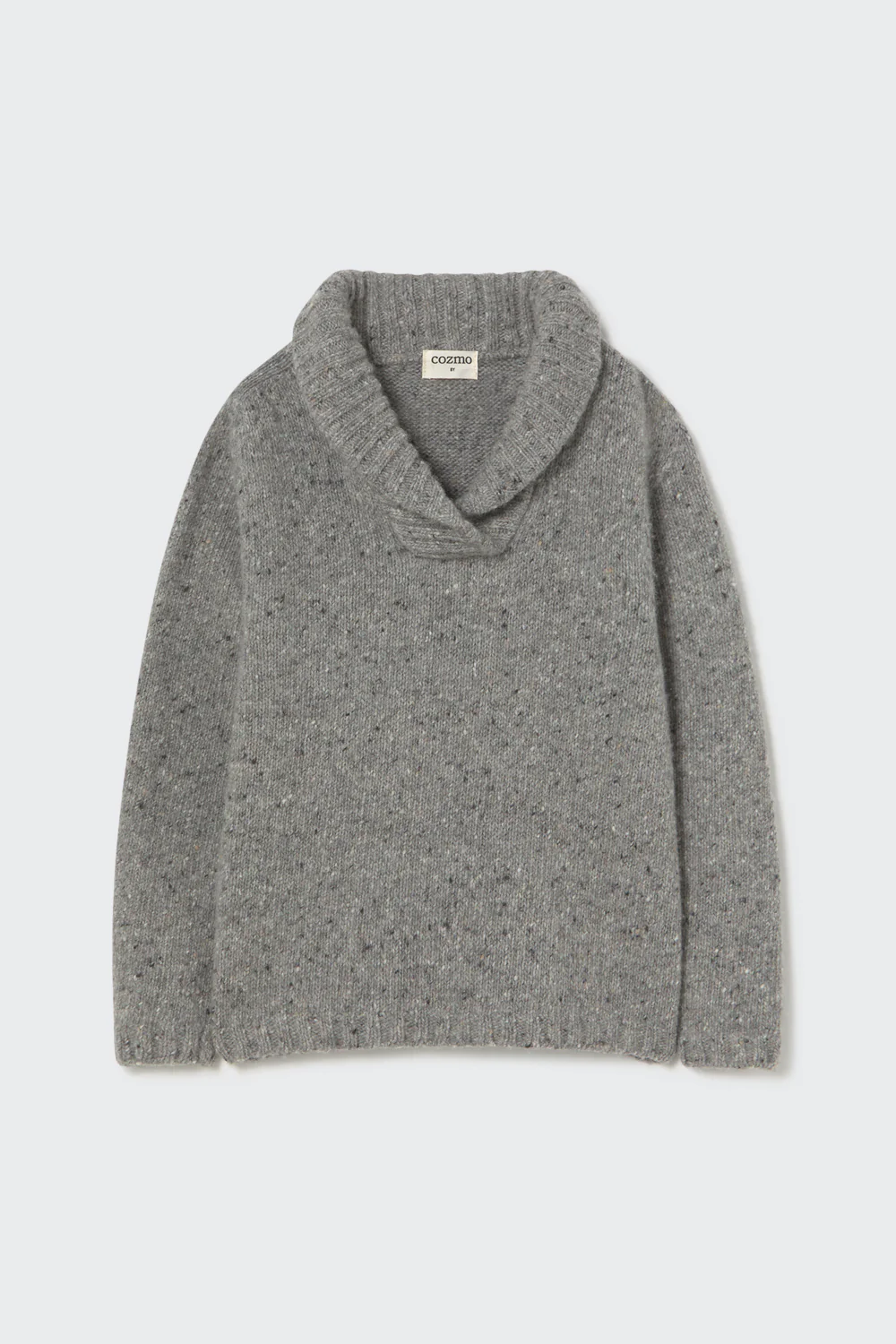 Tweed Tricot Collar Sweater - Palermo