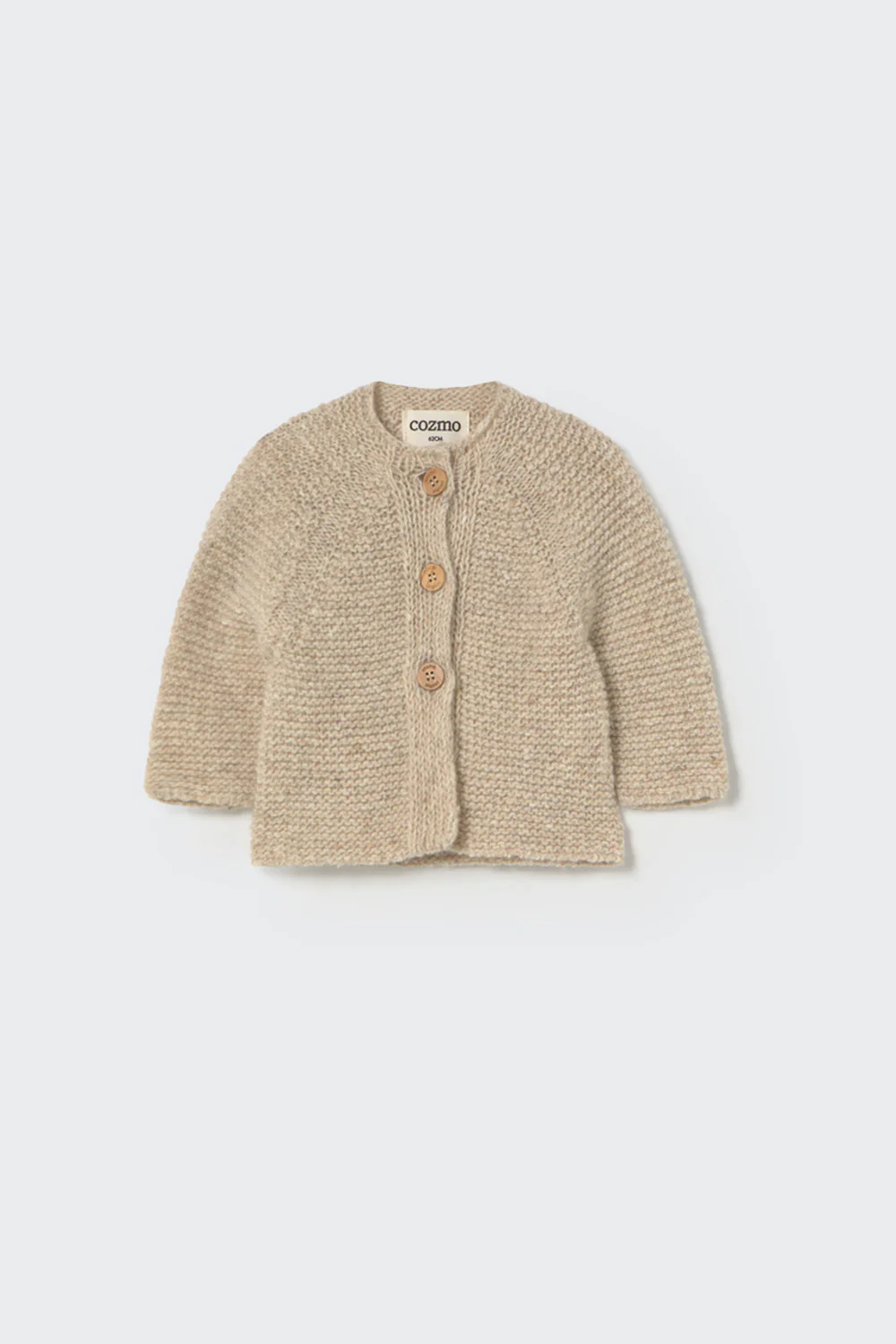 Tweed Tricot Newborn Cardigan - Rio