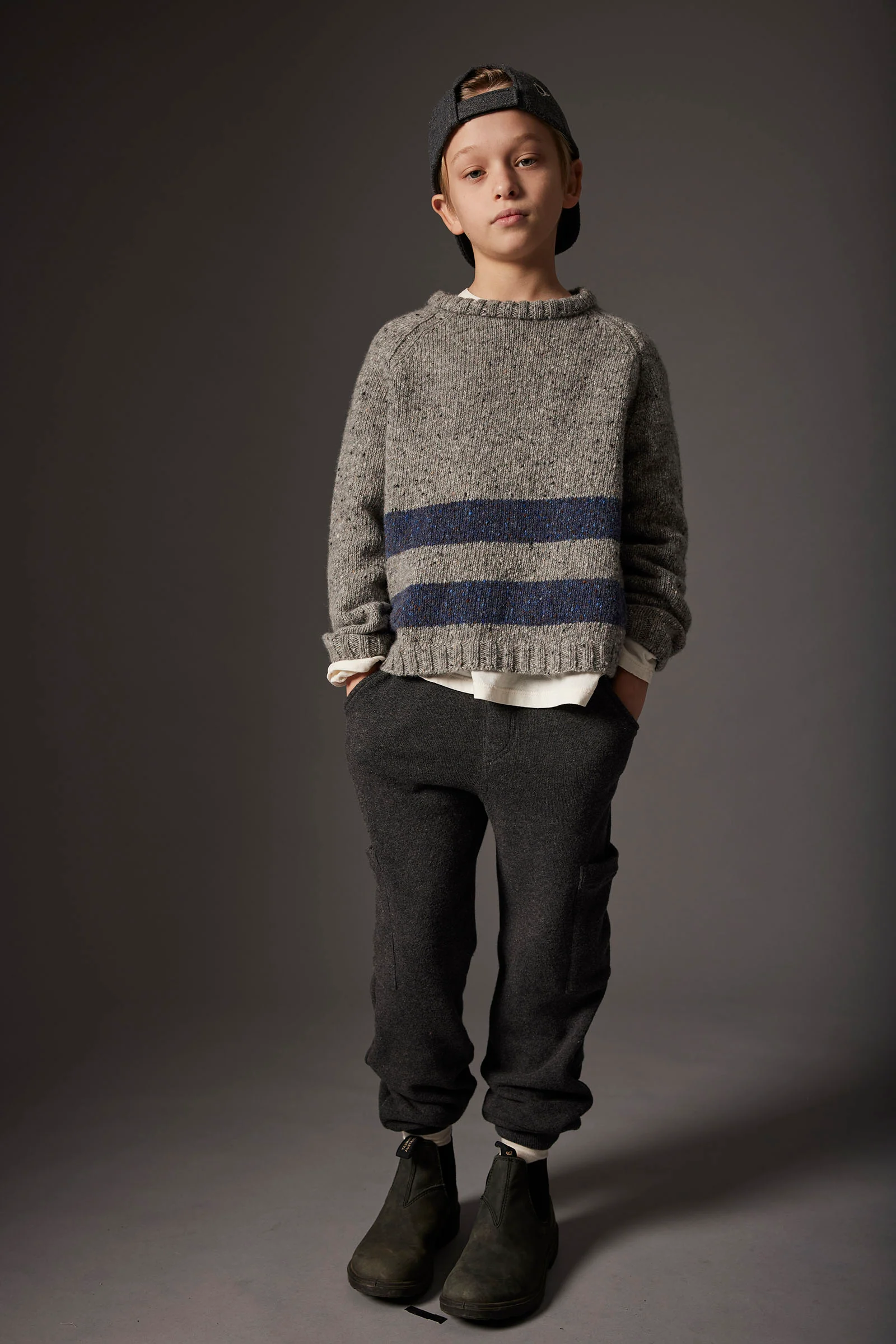 Tweed Tricot Sweater - Idaho - Image 3