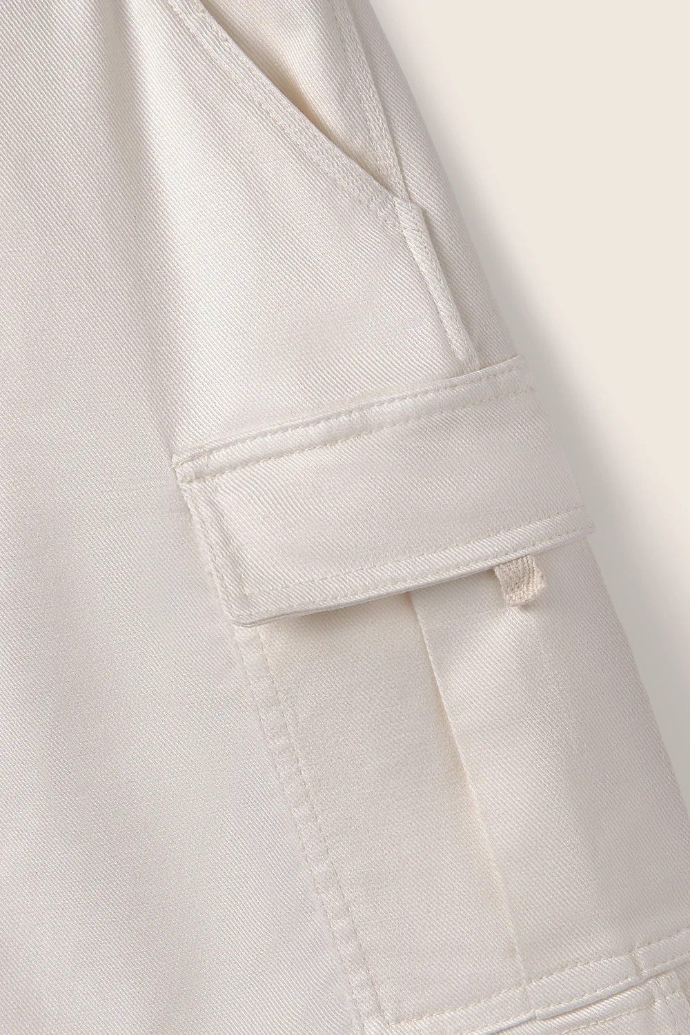 Twill Cargo Bermuda Shorts - Image 9