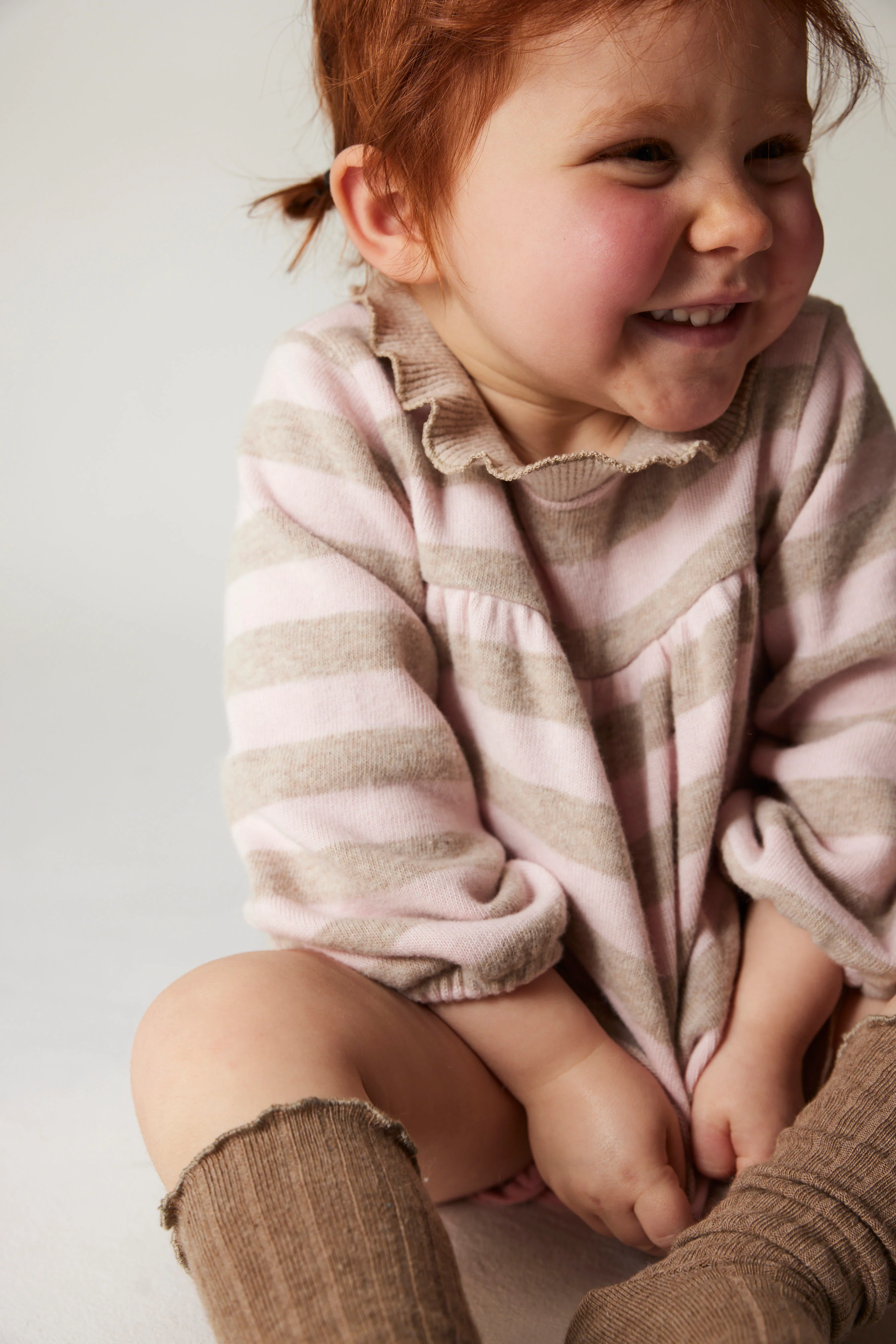WIDE STRIPES BABY DRESS - Image 3